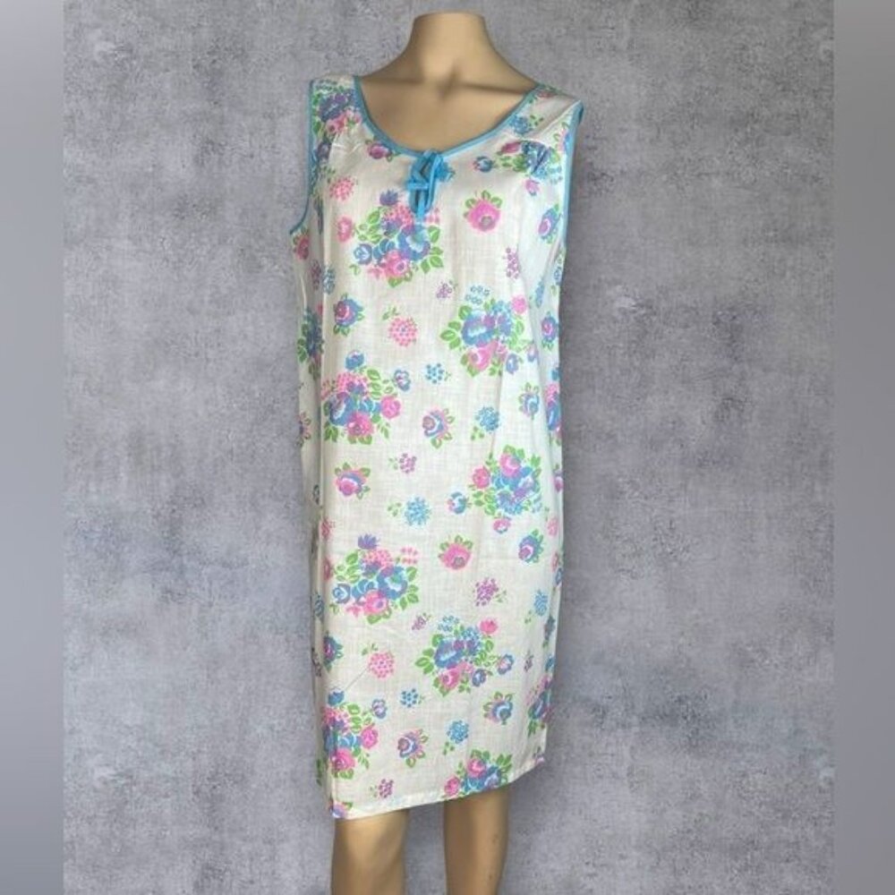 Vintage Grants Floral House Dress - Size Small